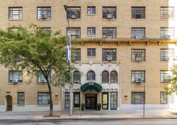 Exterior of 115 West 86th Street 