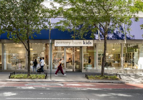 pottery barn storefront